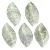Rockcloud 2 PCS Hand-Carved Leaves Shaped Massage Stone, Polished Pocket Worry Stone for Yoga Meditation Relaxation, Xiuyan Jade view 4