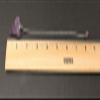 1 Pieces Amethyst Gemstone Faceted Pendulum with Chain (Natural Crystal Reiki) view 3