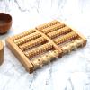 Wooden Foot Massager, Plantar Fasciitis Relief, Heel, Arch, Muscle Pain, Foot Pain, Stress Relief, Sleep Promoting - Relaxation Gift for Women, Men - Shiatsu Massage, Reflexology Tool - (with Bonus ) view 3
