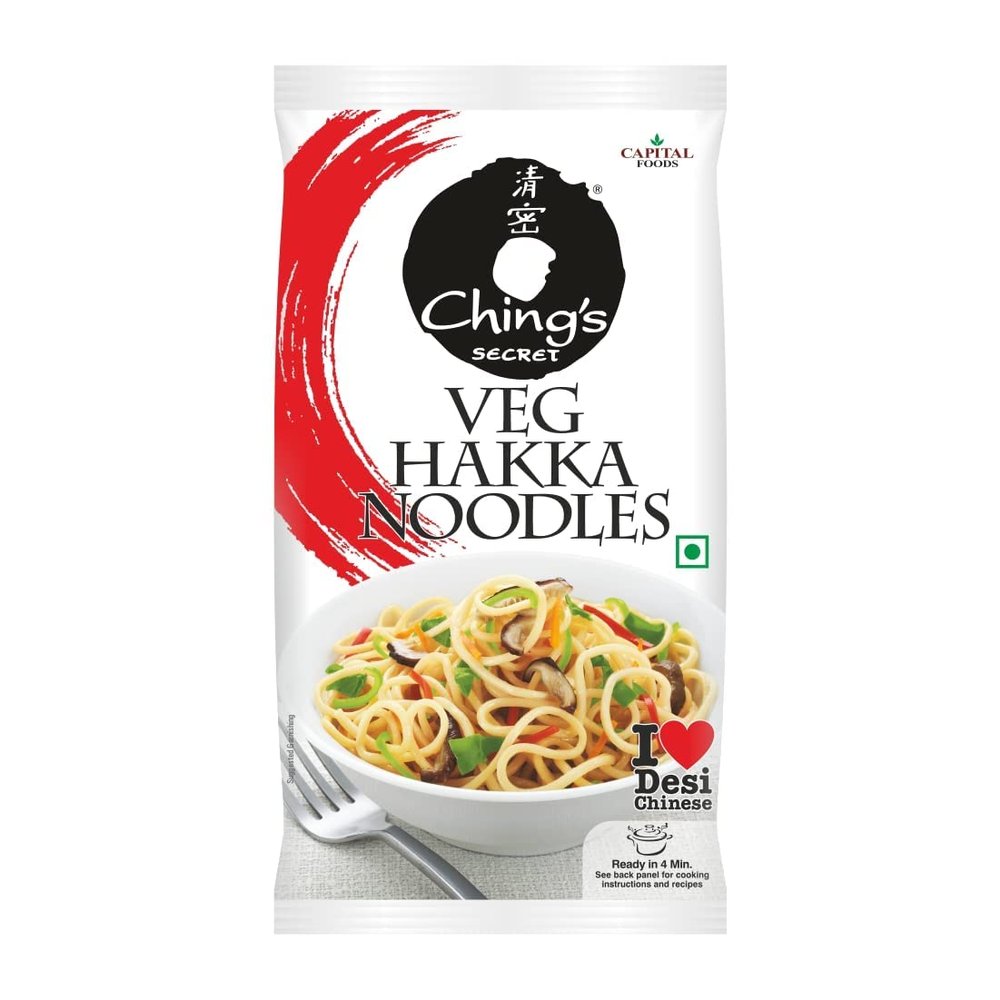 BBRATS Ching's Secret Veg Hakka Noodles (N), 150 g (Pack of 1)