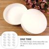 UPKOCH Paper Coffee Cups Cup Covers 50Pcs Drinking Cup Lids Disposable Hot Cup Lid Coffee Cup Cover for Paper Drinking Cup Hot Tea Coffee Glass Travel Coffee Mug Glass Coffee Cup view 3