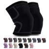 WOPOKY Knee Braces for Knee Pain, Compression Knee Sleeves Support for Weightlifting Running Squatting Basketball Working out, Knee Pain Relief for Meniscus Tear Arthritis (2 Pack) view 1