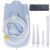 KYZETJD Silicone Enema Kit 2 L Enema Bag 6.3ft. Long Silicone Hose 3 Multi-Size Reusable Tips Controlled Water Flow for Colon Detox Cleanse Enemas view 1