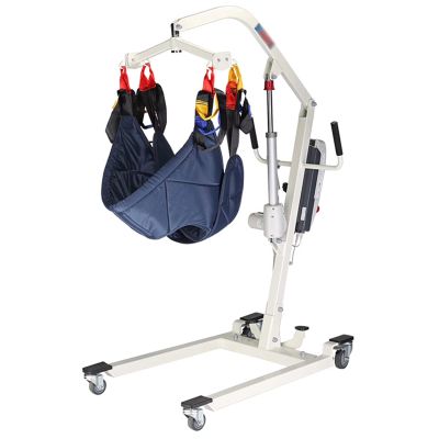 BLOHDI Patient Lift Sling Toileting Sling, Medical Transfer Sling for Patients Shower Bath, Commode Patient Lifter Divided Leg Sling for Elderly, Disabled