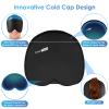 ComfiTECH Head Ice Pack Wrap Cold Cap Cooling Gel Hat, Large, Black view 2