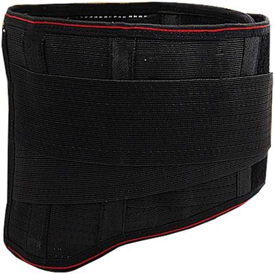 Lumbar Support Belt Lumbar Brace Belt,with Removable Lumbar Pad for Men and Women Herniated Disc Sciatica Scoliosis Breathable Lower Back Support Back Braces (Color : Black, Size : XX-Large)