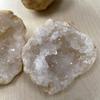 VIE White Quartz Geode Pairs, Size 1 view 4