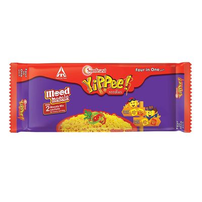 BBRATS Sunfeast YiPPee! Mood Masala, Instant Noodles (Pack of 4), 280g