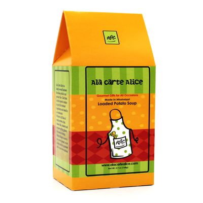 Ala Carte Alice Loaded Potato Soup - Delicious Homestyle Soup Mix with Delicious Flavors of Fresh Potato and Cheddar Cheese - Healthy Homemade Gourmet Specialty Southern Recipe - 5.9 oz Box