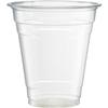 Nicole Fantini 16oz Clear Plastic Pet Cups With Flat Lid & Straw : 100% Recyclable : Perfect for Smoothies, Iced Coffee and all kind of Beverages : 100 Quantity view 3