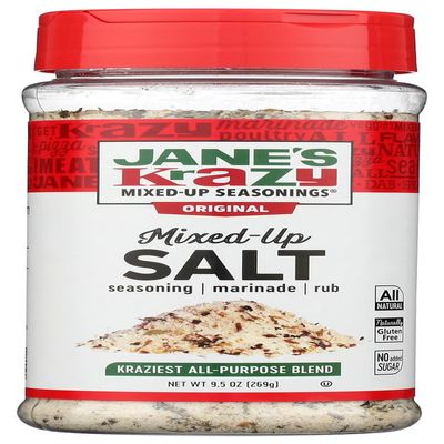 Jane's Krazy Mixed-Up Original Salt Blend 9.5 oz (Pack of 6)