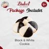 Dulcet Gift Baskets NY Style Black & White Cookies Favorite Gift Tin- Great for Thinking of You Gifts -holiday Celebrations-Get Well Thank You & Sympathy Wishes for Men, Women, Girls, boys view 3