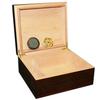 EWT Handcrafted Cedar 50CT Humidors Mahogany Finish view 2