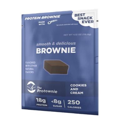 Protein Brownies (Cookies and Cream, 10 Pack)