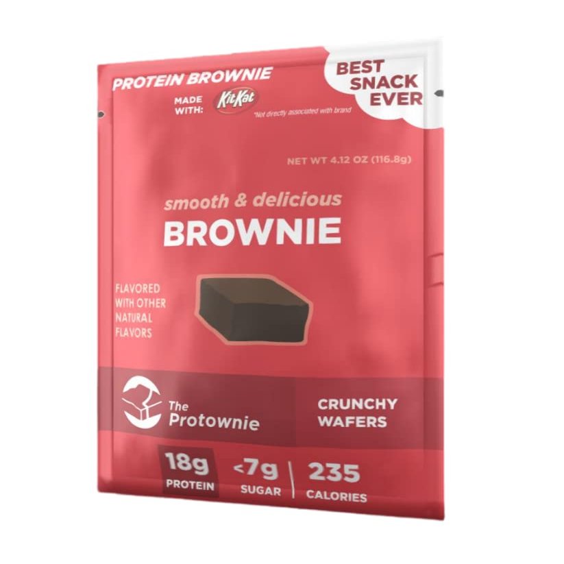 Protein Brownies (Crunchy Wafers, 10 Pack)