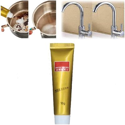 Anshka All Metal Polish Cream,Metal Polish Cream Rust Remover,Ultimate Metal Polish Cream,for Watch Brass,Copper,Chrome,Stainless Steel,Ceramic & Pewter (3pcs)