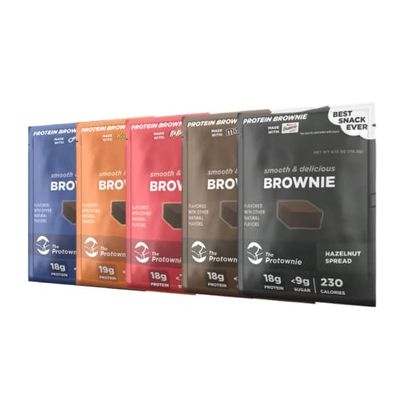 Protein Brownies (Variety Flavors, 10 Pack)