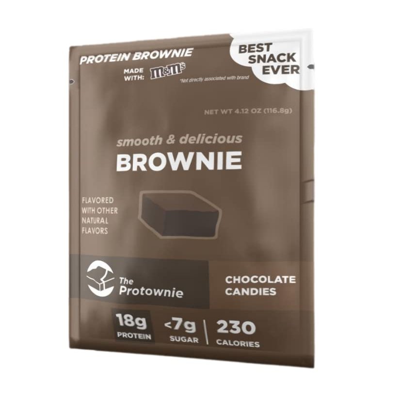 Protein Brownies (Chocolate Candies, 10 Pack)