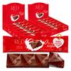 Red Delight Milk Chocolate Snack Bars - Pack of 24 Diamond-Shaped Milk Chocolates (22.08oz) with Rich Cocoa Flavor - European-Style Dark Chocolates - No Added Sugar, Gluten-Free and Kosher Certified view 3