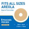 Medical Silicone Scar Sheets 8 Pack, Breast Scar Treatment After Surgery, Post Surgery Supplies Scar Removal SheetsBreast Reduction After Surgery for Scars view 4