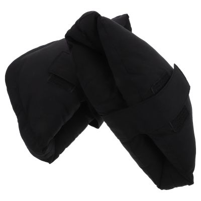 1pair Comfortable Heel Pillows Elastic Foot Protectors for Pressure Relief Ankle and Heel Cushions for Sitting for Bed Rest and Wheelchair Use