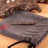 Feilx 1pc Ear Spoons Retro Brass Dragon Portable Ear Cleaning Tool Ear Pick Ear Wax Remover Curette Cleaner Keychain Pendants Ideal Gift view 2