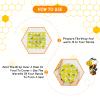 Reusable Beeswax Wrap - 9 Pack Eco-Friendly Beeswax Wraps For Food, Organic, Sustainable, Biodegradable, Zero Waste, Plastic-Free Food Storage, 1L Strawberry, 3M Orange, 5S Lemon Patterns view 4