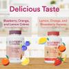 SmartyPants Women's and Kids Multivitamin Gummies Bundle: Omega 3 Fish Oil (EPA/DHA), Methylfolate, CoQ10, Vitamin D3, C, Vitamin B12, B6, A, K & Zinc, Gluten Free (30 Day Supply) view 4