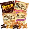 Needzo Werther's Original Caramel Hard Candy and Soft Caramels Assortment, Individually Wrapped Shareable Bite Size Candies and Dark Chocolates Party Favors or Office Jar Fillers, Pack of 4 view 1