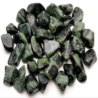 Apex Magnets Kambaba Jasper - Tumbled - 1lb - 1/2 to 1 inch Pieces - Bulk Lot - lb Pound