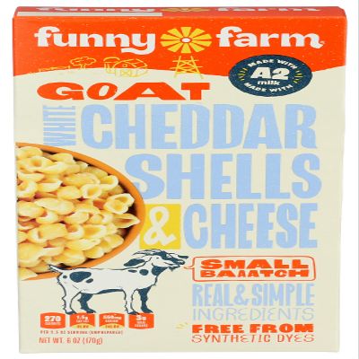 Funny Farm Entree Goat Chs Wht Chedr 6 OZ