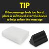 GLUTE BLADE Piriformis Massage Roller, Targeted Trigger Point Massager Tool for Hip, Leg, Lower Back, Muscle Knot Release and Sciatica, 3 Different Heads, Hard Density view 4