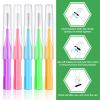 Zopeal 250 Pieces Braces Flossers Interdental Brush for Cleaner Tooth Toothpick Dental Teeth Flossing Picks Head Oral Dental Hygiene Cleaning Tool Soft Cleaners(Fresh Color) view 2