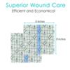 Waterproof Shower Cover Shields for Dialysis Port Picc Line Chest Catheter PD Peritoneal Dialysis Chemo Port Feeding Tube G-Tube Patient Shower Protector, 8"x8" (Pack of 50) view 3