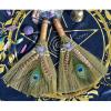 Viltisumt Wiccan Supplies and Tools Kit for Witch Spells Wicca Broom Decor Gifts, Witchcraft Beginners Witches Pagan Altar Decor, Handmade Ritual Magic Ceremonial (Silver Meniscus) view 3