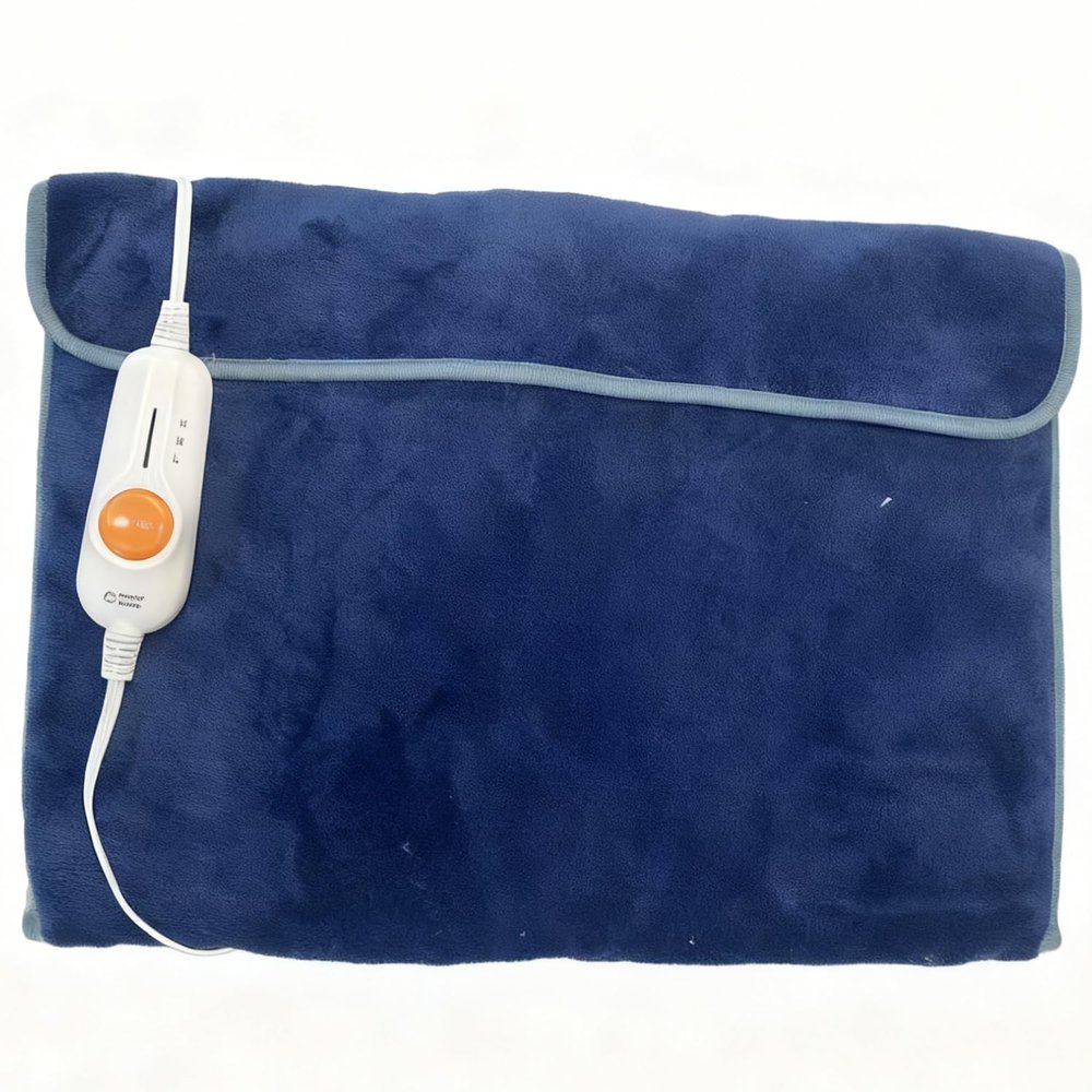 Gintao Electric Heated Foot Warmers for Men and Women,Foot Heating Pad Electric with Fast Heating Technology,Heating Pad Feet Warmer Auto Shut Off with 3 Temperature Setting,2220 inches,Blue