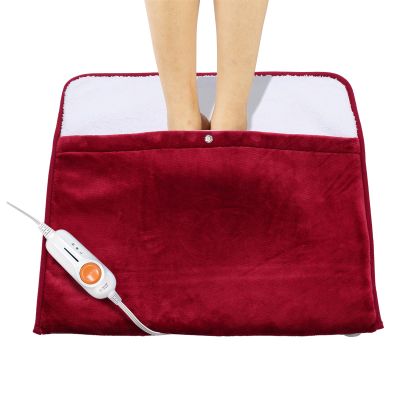 Gintao Electric Heated Foot Warmers for Men and Women,Foot Heating Pad Electric with Fast Heating Technology,Heating Pad Feet Warmer Auto Shut Off with 3 Temperature Setting,2220 inches,Red