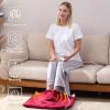 Gintao Electric Heated Foot Warmers for Men and Women,Foot Heating Pad Electric with Fast Heating Technology,Heating Pad Feet Warmer Auto Shut Off with 3 Temperature Setting,2220 inches,Red view 2