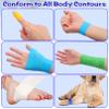 24 Pack Self Adhesive Bandage Wrap,Cohesive Wrap Bandages,Self Adherent Wrap 1 Inch X 5 Yards,Breathable Stretch Sports Tape,Elastic Self Adhesive Tape for Sports Wrist Ankle Athletic view 4
