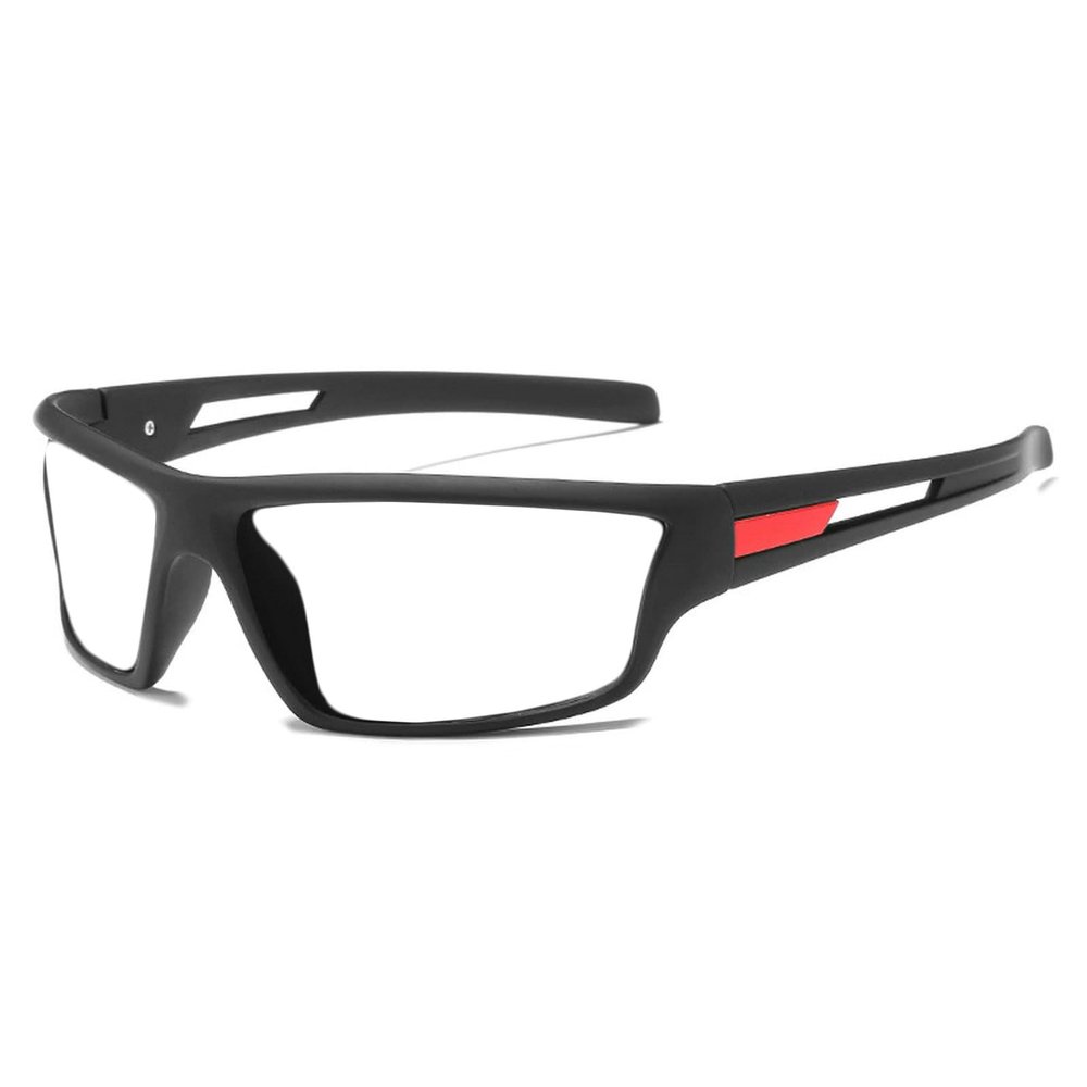 willochra full lens Safety Glasses with Readers Wrap Around Sport Magnifying Blue Light Blocking Reading Protective Goggles for Men Women (1.75 Diopters, black red)