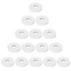 15pcs Tablets Cotton Pads Car Air Essential Oil Car Pad Pendulum Necklace Vent Clip Pendant Necklaces Chain with Pendant Small Box Diffuse or White view 1