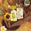 Whaline 150Pcs Spring Bee Party Cello Bags 3 Design Honey Bee Cellophane Bags with Gold Twist Tie Cute Plastic Party Candy Goodie Treat Bags for Birthday Baby Shower Party Favor Supplies view 4