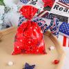 Whaline 150Pcs 4th of July Cello Bags 3 Design Patriotic Stars Stripes Cellophane Bags with Twist Tie American Flag Party Candy Goodie Treat Bag for Independence Day Memorial Day Party Favor Supplies view 4