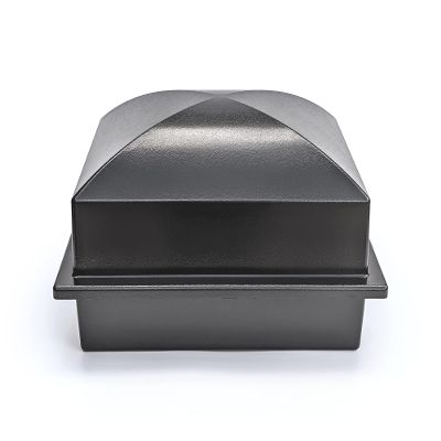 Crowne Vault Recycled Urn Vault for Underground Burial | Fortified Container to Cremation Urns for Cemetery and Ground Burials | Made in The USA and Responsibly Manufactured (Regent, Carbon)