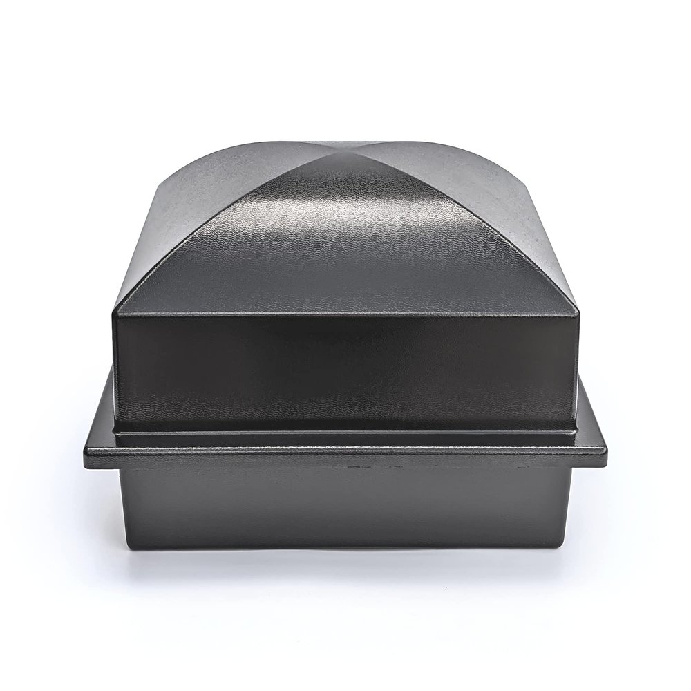 Crowne Vault Recycled Urn Vault for Underground Burial | Fortified Container to Cremation Urns for Cemetery and Ground Burials | Made in The USA and Responsibly Manufactured (Regent, Carbon)