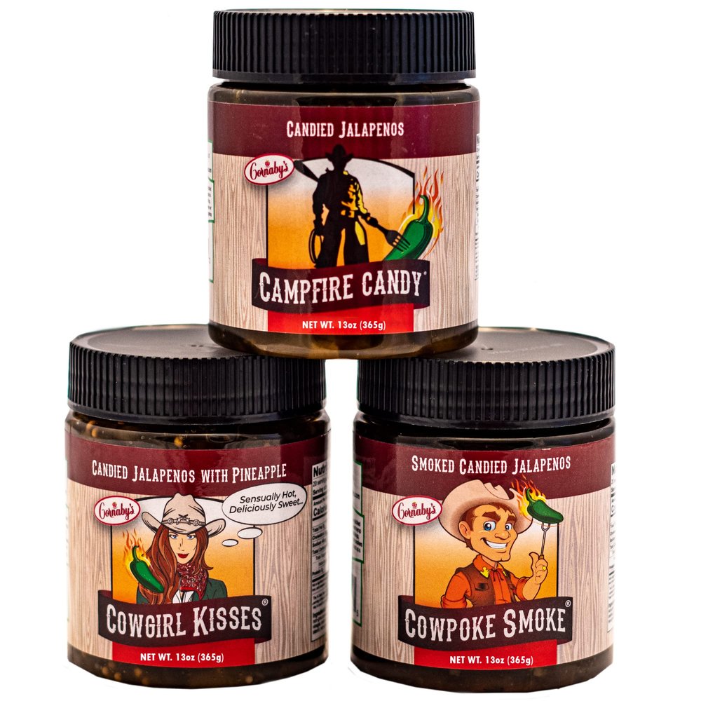 Cornaby's Jalapeno Peppers Sweet Relish, 3 Flavor Variety Pack, Gluten Free, Non-Gmo