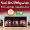Cornaby's Jalapeno Peppers Sweet Relish, 3 Flavor Variety Pack, Gluten Free, Non-Gmo view 2