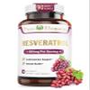 Pure O Elements Resveratrol 1450mg Extra Strength Formula to Promote Better Skin and Immunity with Green Tea, Grape Seed Ext,Red Wine Extract and Others 90 Days Supply view 1