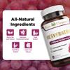 Pure O Elements Resveratrol 1450mg Extra Strength Formula to Promote Better Skin and Immunity with Green Tea, Grape Seed Ext,Red Wine Extract and Others 90 Days Supply view 3