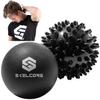 Skelcore 2-Piece Therapy Massage Ball Set - Lacrosse & Trigger Point Balls for Back Pain Relief, Foot Massager, Physical Therapy, Plantar Fasciitis, Deep Tissue Myofascial Release, Exercise & Yoga view 1